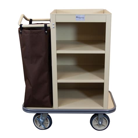 house keeping cart metal|steel housekeeping carts.